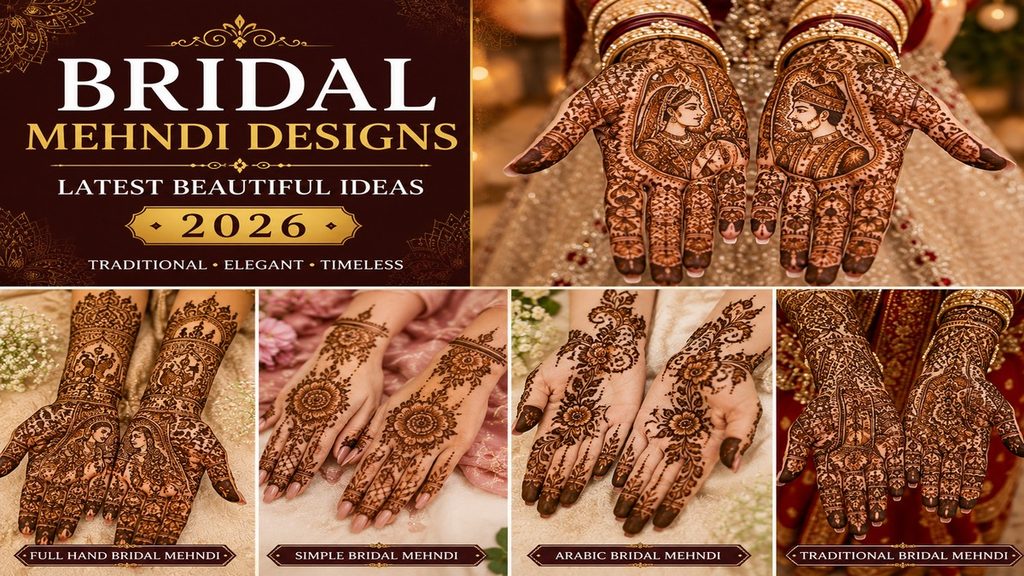 Bridal Mehndi Designs: Latest Beautiful Ideas 2026
